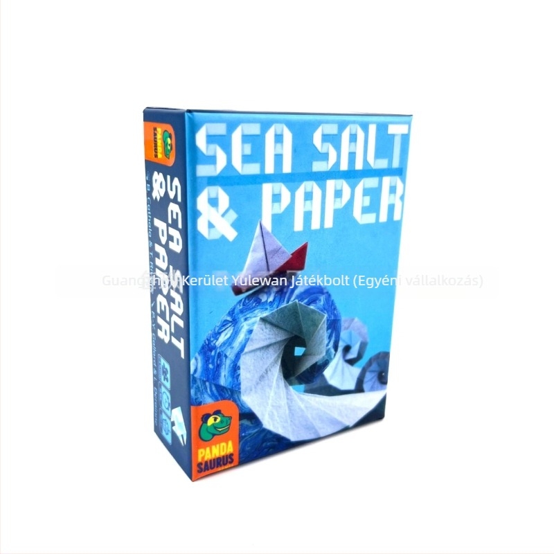 Sea Salt and Paper Origami Card Game — Óceáni téma, Papír alapú kártyás társasjáték, 7–60 éveseknek