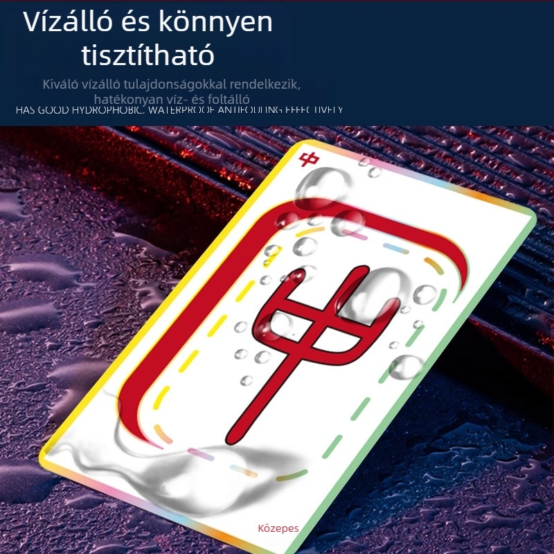Mahjong kártyák - hordozható papíralapú készlet Chengzhou-tól, Zhejiang