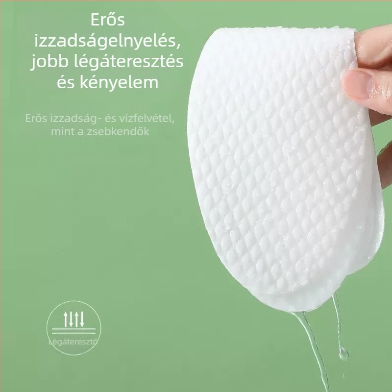 Egyszer használatos talpbetét fa cellulózból – nedvességelvezető, teljes talpbetét, mintával nyomtatva, egész éves viselésre, uniszex