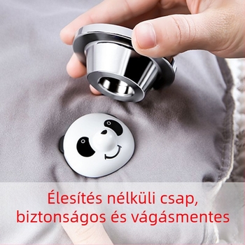 Mágneses paplanrögzítő – tű nélküli, csúszásmentes lepedőgomb, műanyag