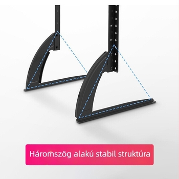 Fém TV állvány, modell ZMZJ, asztali típusú, LCD TV-hez
