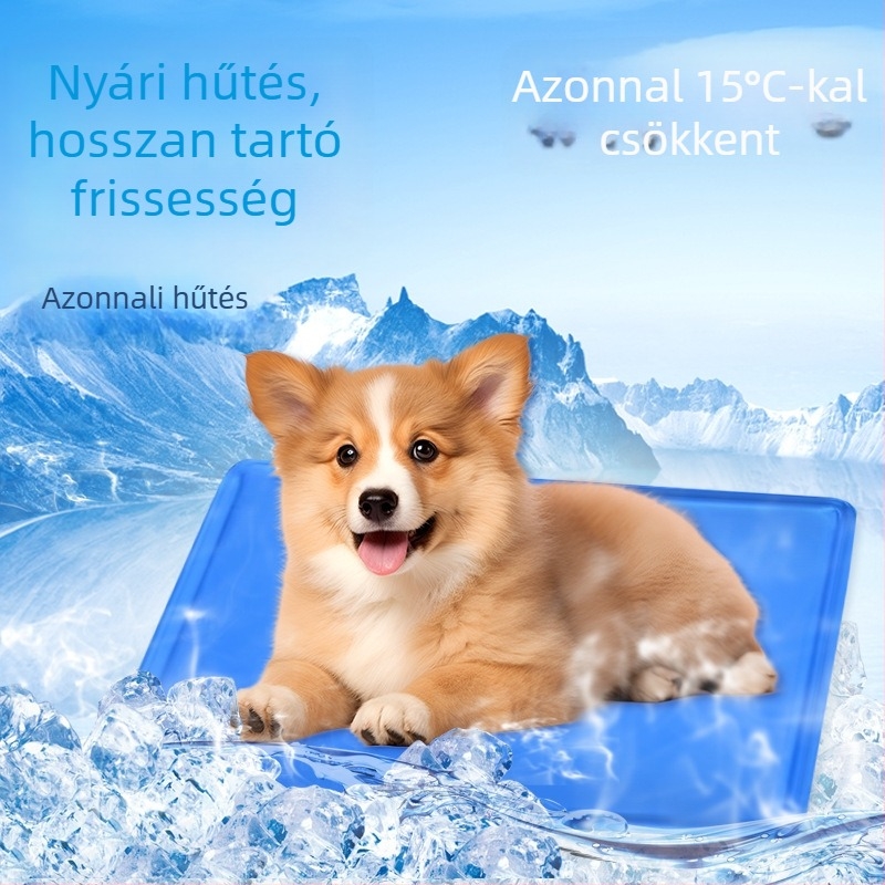 Nyári hűsítő matrac háziállatoknak — belső hűtő matrac kutyáknak és macskáknak