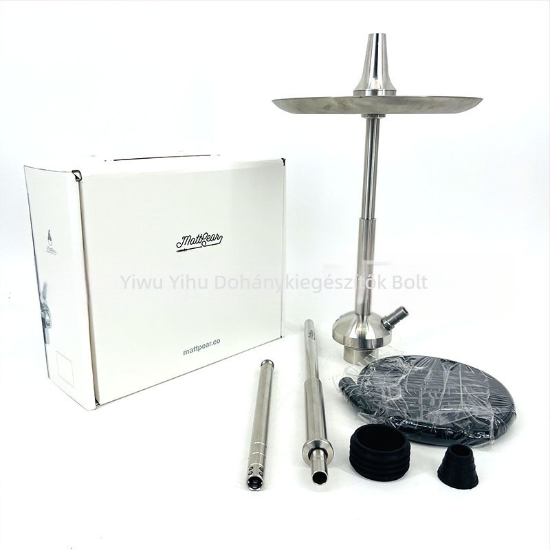Hookah készlet, rozsdamentes acél, üvegből készült hookah alkatrész, Termékkód Yh56545, 10 db kartononként