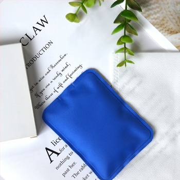 Jégpárna terápiára – újrahasználható gél jégpárna, forró és hideg terápia, 60 g, nylon 70D, töltés jégkristályokkal, testreszabható feldolgozás, rehabilitációra és gyógymasszázsra alkalmas