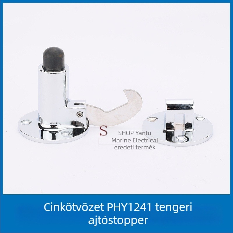 Willie zinkötvözet ajtó stopper Phy1242/1241 rugós mechanizmussal, modern minimalist stílus