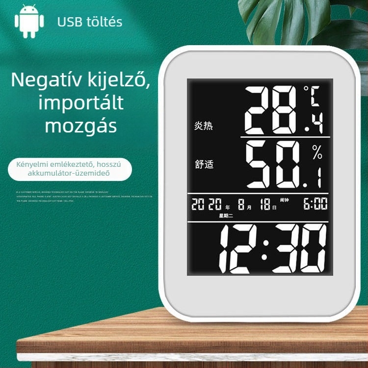 Digitális beltéri higrométer babaszobához – kiváló pontosságú hőmérséklet- és páratartalom-mérés