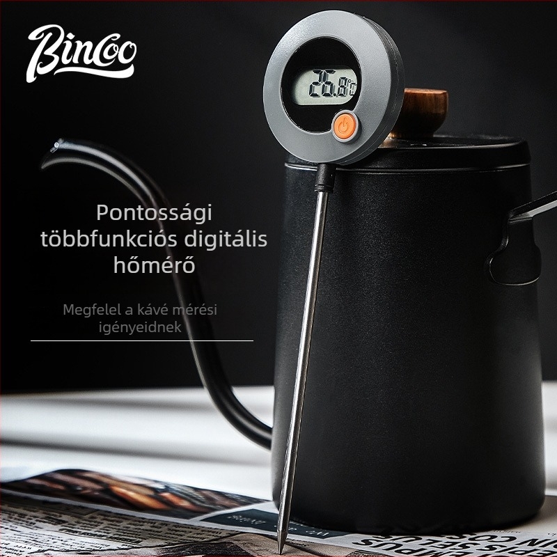 Bincoo Vízhőmérő szondával, Digitális kijelző, 1° felbontás, folyadékokhoz