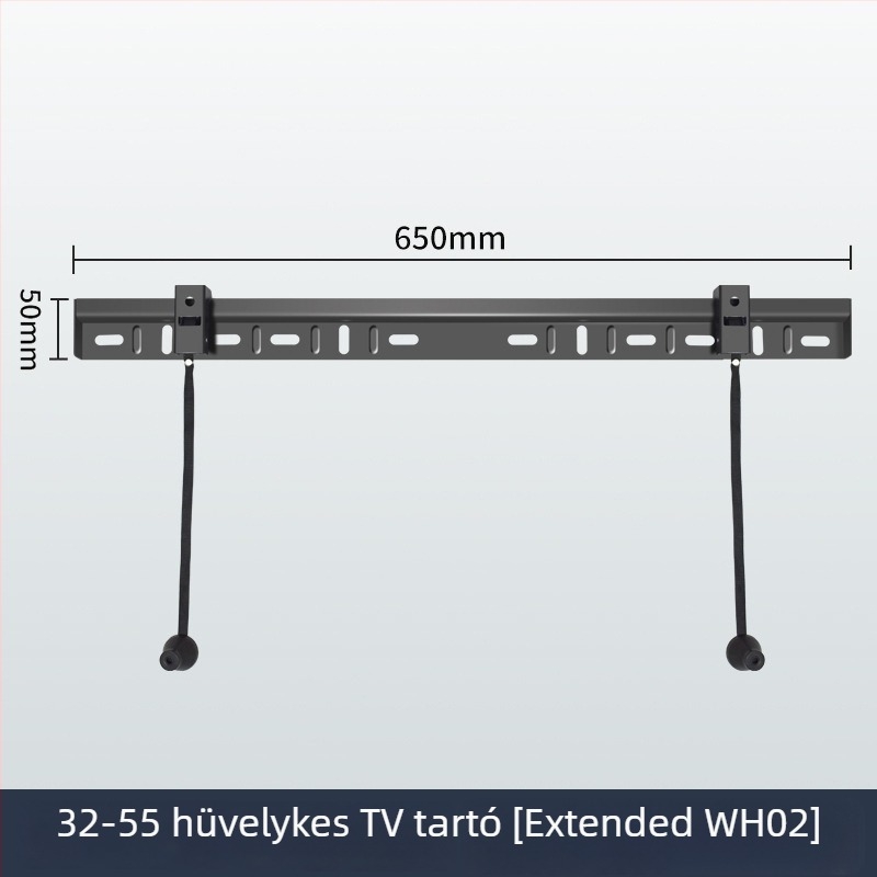Kiterjesztett univerzális ultra vékony televízió-fali tartó WH02/WH03/WH04