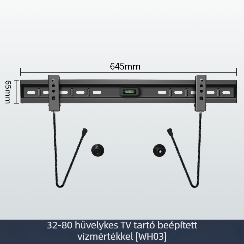 Kiterjesztett univerzális ultra vékony televízió-fali tartó WH02/WH03/WH04