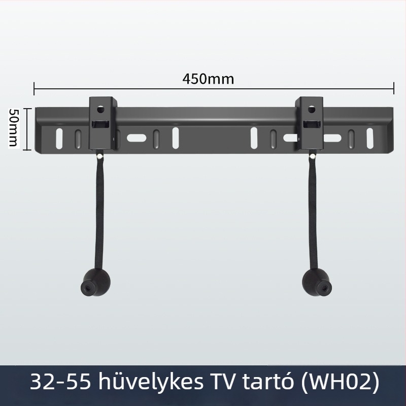 Kiterjesztett univerzális ultra vékony televízió-fali tartó WH02/WH03/WH04