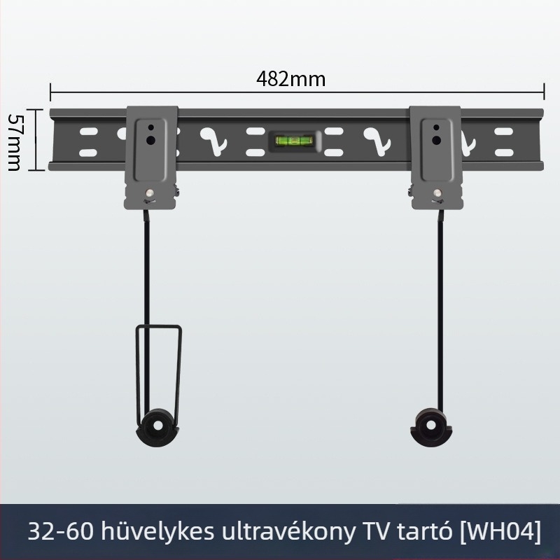 Kiterjesztett univerzális ultra vékony televízió-fali tartó WH02/WH03/WH04