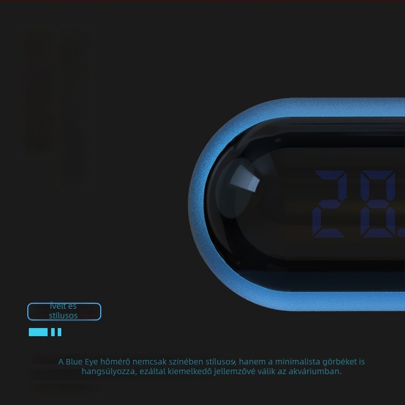 Akváriumi víztermometer érintőképernyős digitális kijelzővel, ABS műanyag, Guangdong eredet