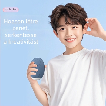 Magic Beans szilikonból készült elektronikus billentyűs játék gyerekeknek, 4–6 éveseknek