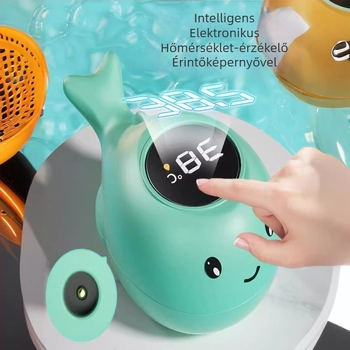 Érintőképernyős vízhőmérő fürdetéshez babáknak és gyerekeknek