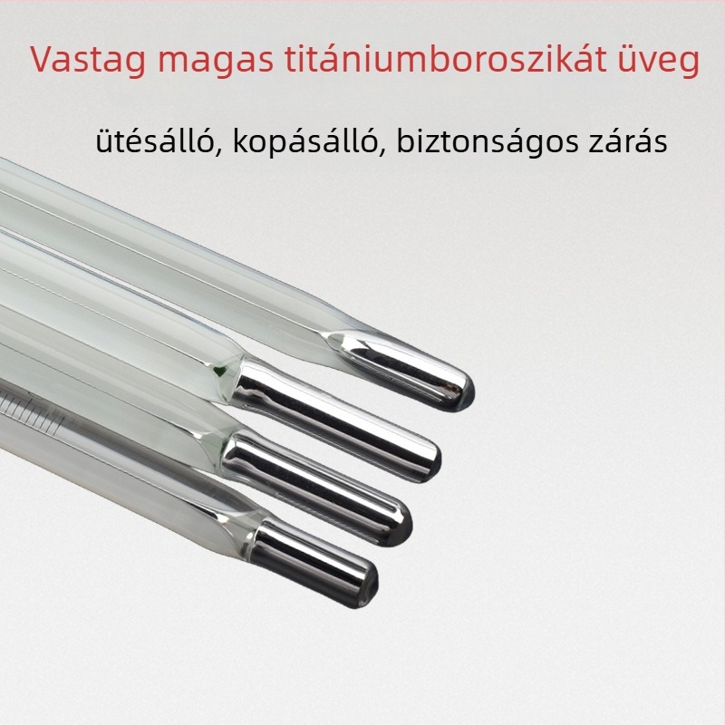 Üvegcső hőmérő a hőmérséklet mérésére, márka nélküli