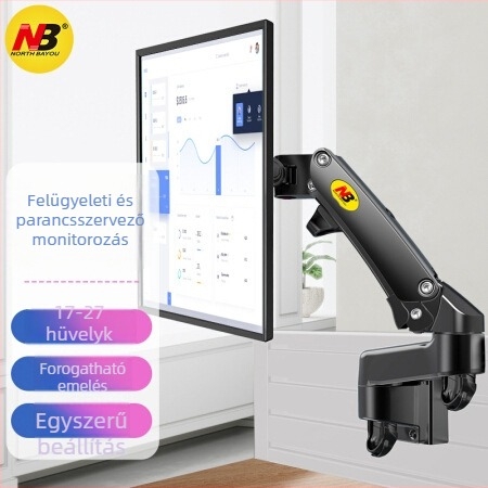 NB Ergonomic D20 Monitorállvány – Falra szerelhető, univerzális, összecsukható