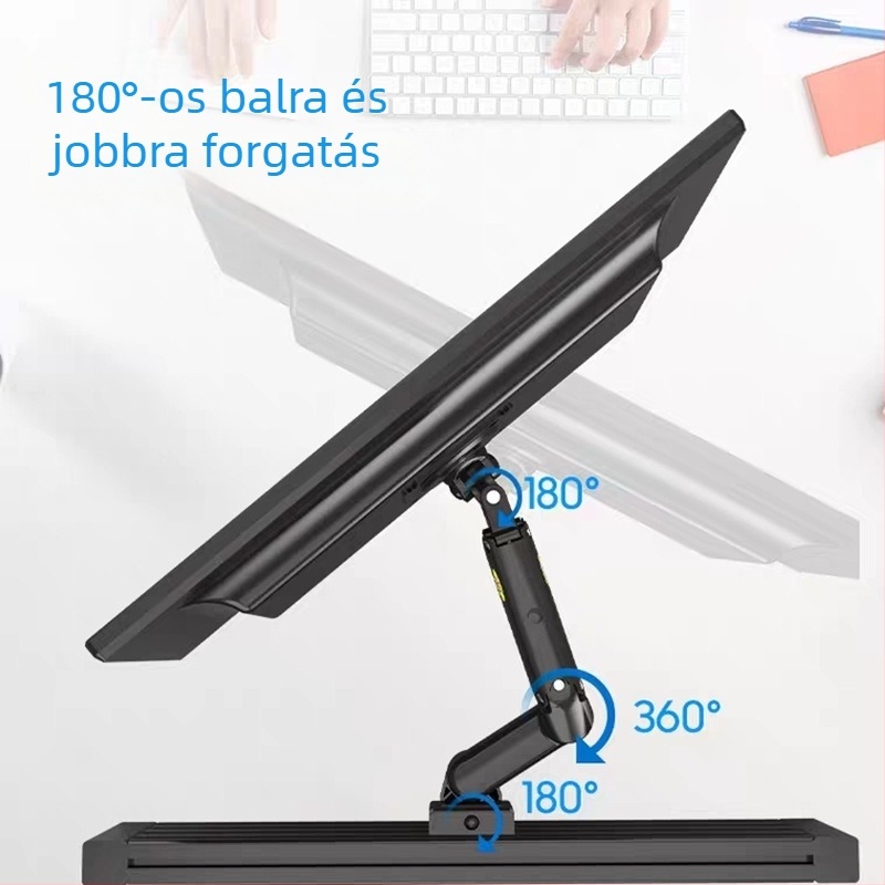 NB Ergonomic D20 Monitorállvány – Falra szerelhető, univerzális, összecsukható
