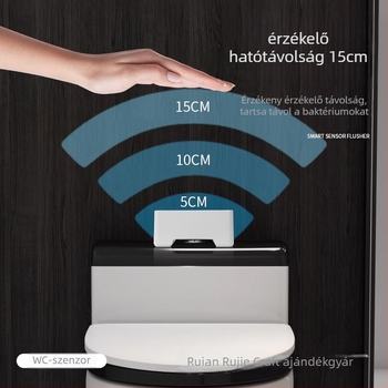 Indukciós öblítő vécé szelepe infravörös érzékelővel, USB tápegység 5V 5W, modell UV-2303