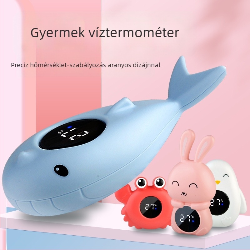 Baba fürdővíz-hőmérő – elektronikus fürdőhőmérő otthoni használatra