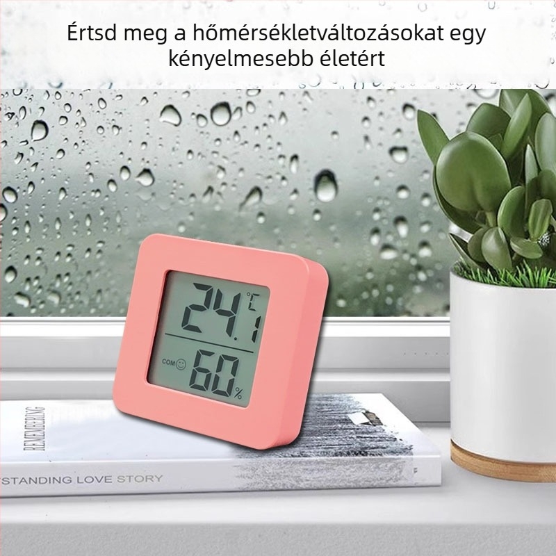 Elektronikus hőmérő a hőmérséklet mérésére; Anyag: Egyéb