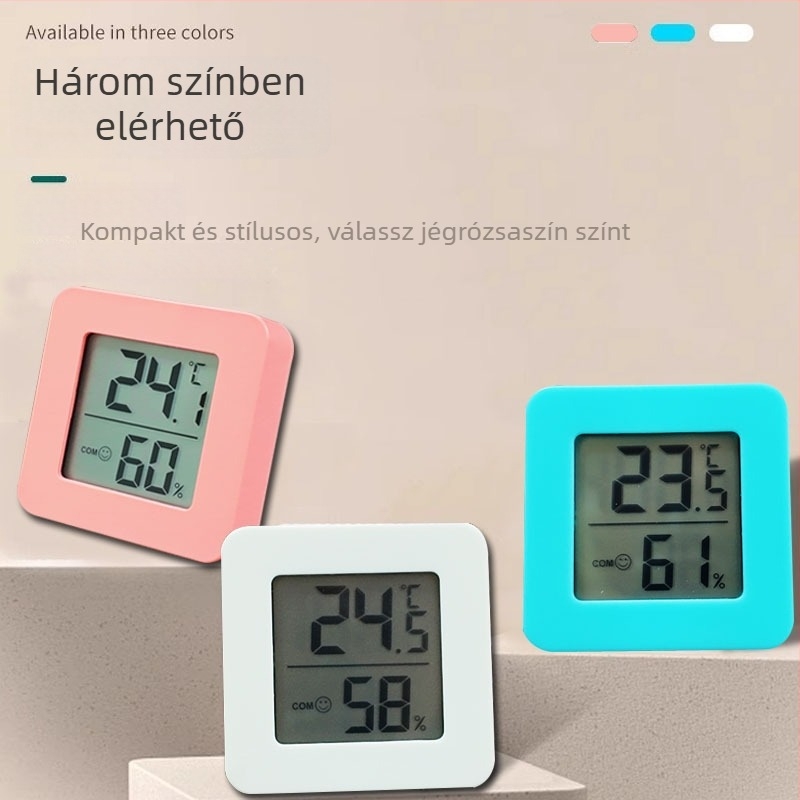 Elektronikus hőmérő a hőmérséklet mérésére; Anyag: Egyéb