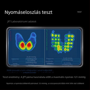 Felfújható irodai ülőpárna testtartás-támogatással és deréktáji védelemmel – TPU és bőrbarát Lycra anyag, dekompressziós párna