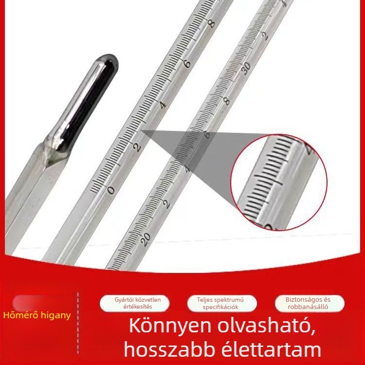 Long xiang üveghőmérő - kínai piac