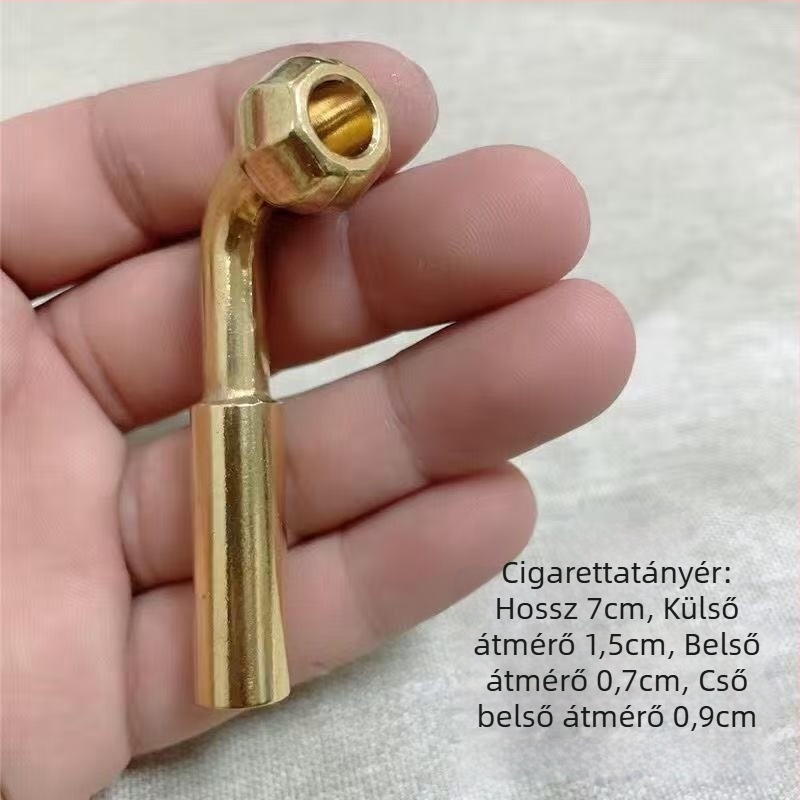 Pipa, fém kivitel, új kínai stílus, testreszabható, logónyomtatás