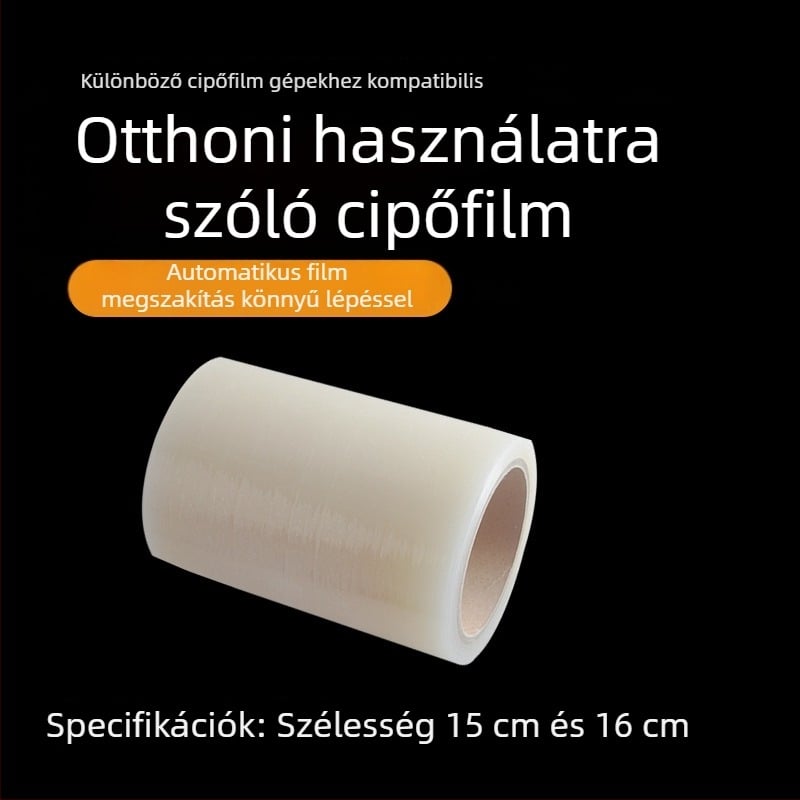 Cipőtalp védő fólia – Átlátszó, könnyen téphető, szennyeződés elleni, porálló, magas tapadású, 48 darabos csomag