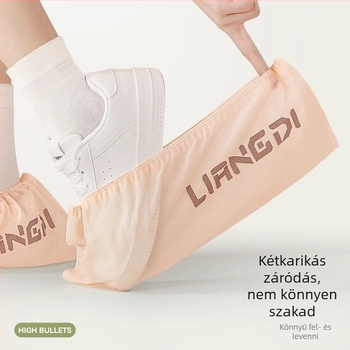 Beltéri cipővédők — vastagított, kopásálló nem szőtt textile, porvédő, gépterembe alkalmas