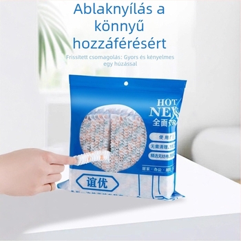 Egyszer használatos háztartási cipővédők, nyomtatott nem szőtt anyagból, megerősített csíkos megjelenés, kopásálló és csúszásmentes, beltéri használatra