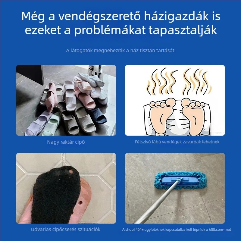 Xianghe Védő Cipőfedő - műanyag, porálló, egyszer használatos