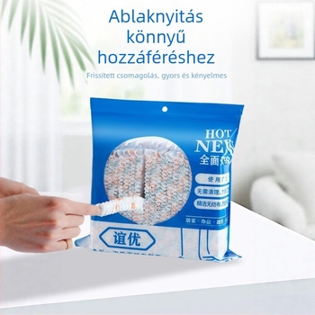 Egyszer használatos cipővédők vastagított nem szövött anyagból, beltéri használatra, rajzfilm mintával, 100 darab dobozban