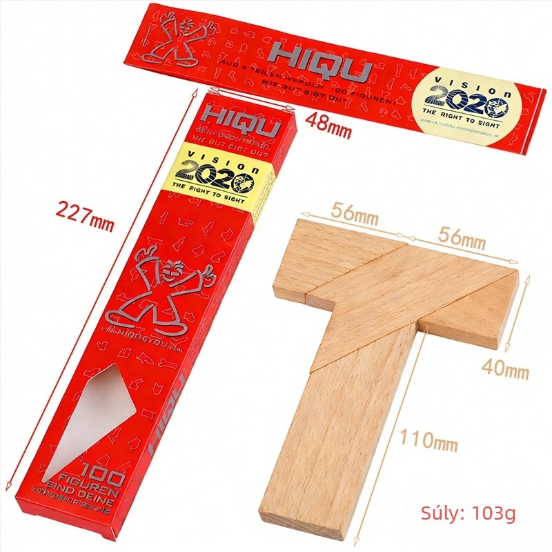 Fából készült puzzle-játék Magnolia, síkpanel kategória, 7–14 éveseknek