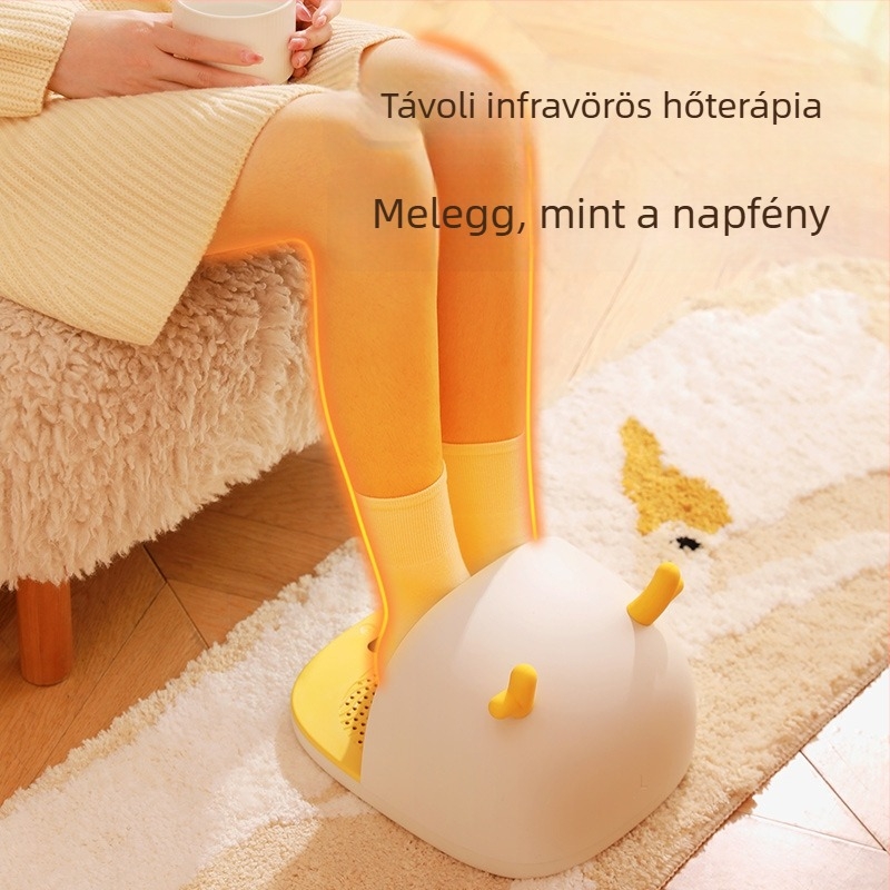 Lábmelegítő M42, 45W, 220V AC, Plug-in, Mechanikus működés, Asztal alatti fűtőpad
