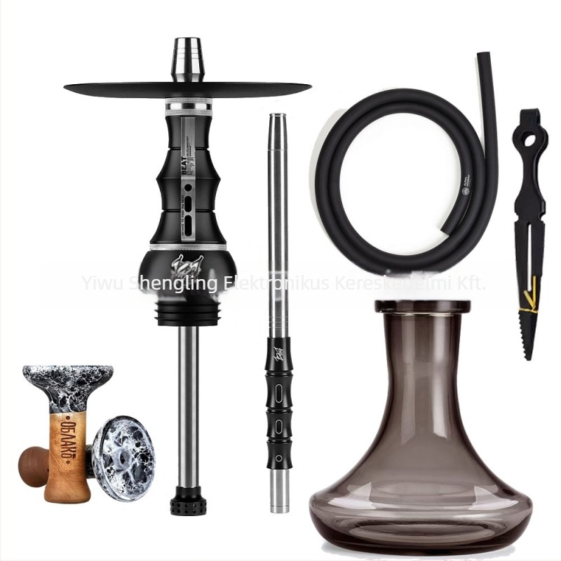 Rozsdamentes acélból készült hookah, modern minimalista stílus japán hatásokkal (Anyag: rozsdamentes acél; Stílus: modern minimalizmus, japán hatás; Doboz: 8 darab; Logó nyomtatása: Lehetséges; Testreszabás: Elérhető)