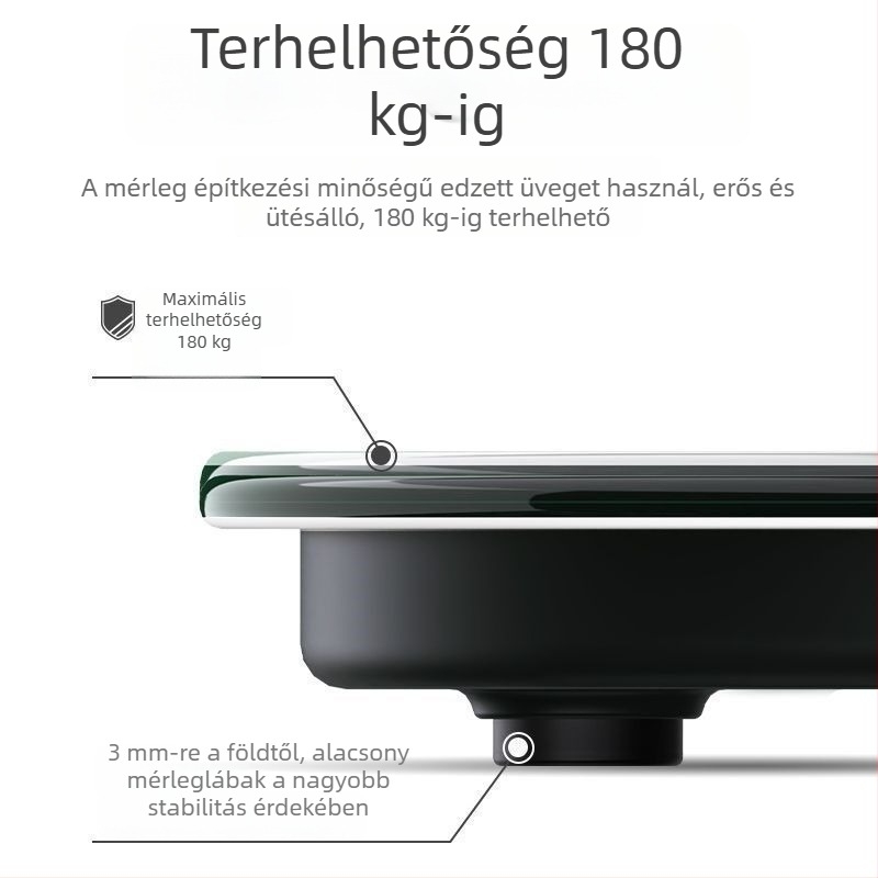 Okos otthoni digitális mérleg – testsúlymérő felnőttek számára