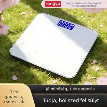 Intelligens testzsírmérleg otthoni használatra – testsúlymérés, újratölthető elektromos mérleg