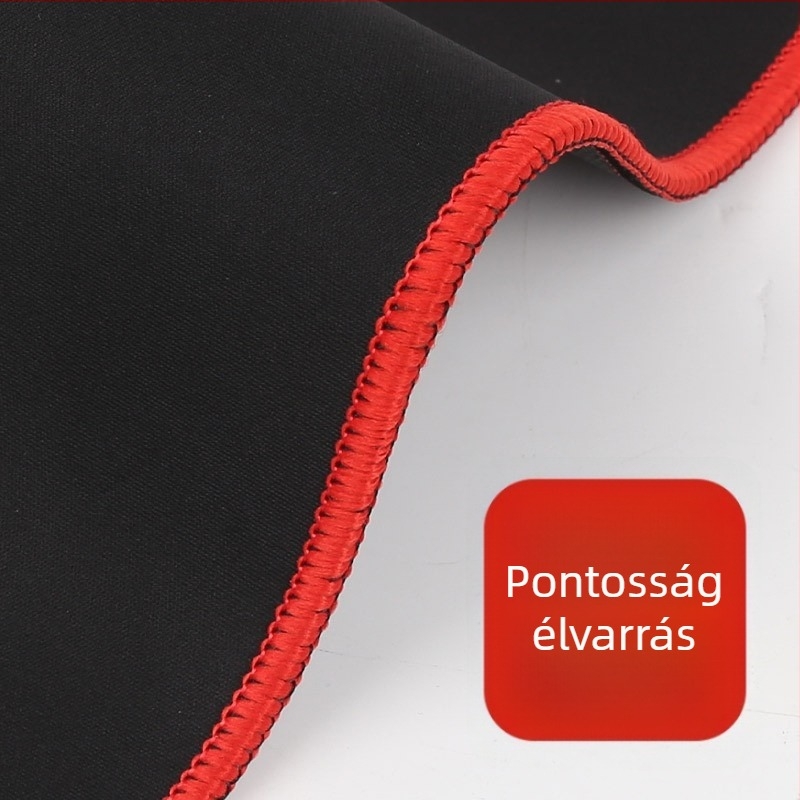Egérpad csúszásmentes felülettel, természetes gumi, hőátviveli nyomtatás, testreszabható logó
