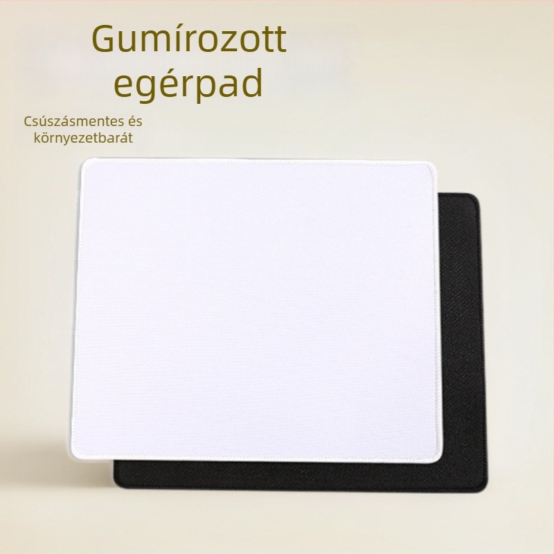 Egérpad gumiból, élvarrással, csuklótámasz, OEM/testreszabás, modell cxwf2088