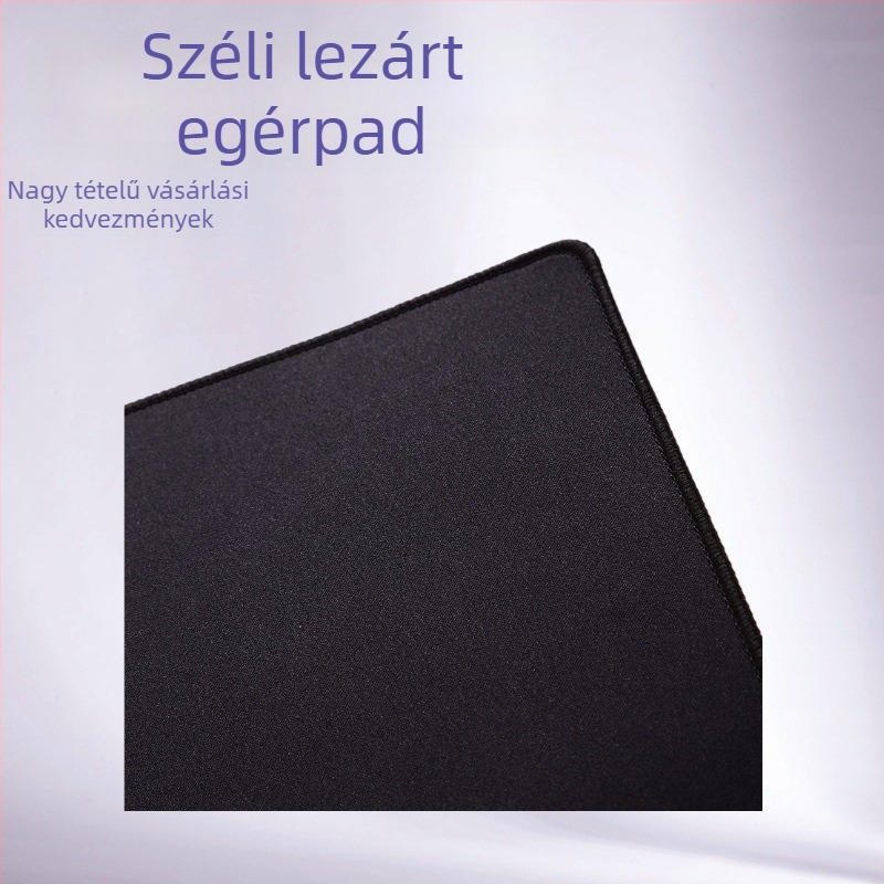 Egérpad gumiból, élvarrással, csuklótámasz, OEM/testreszabás, modell cxwf2088