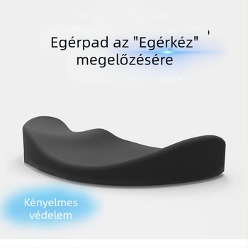 Kis méretű egércsukló párna, gyanta anyagból, egyoldalas kivitel, injekciós öntés, logónyomás és OEM testreszabás