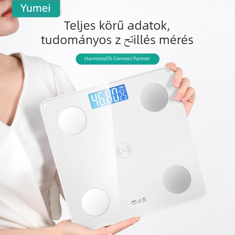 Meilen okos testzsír mérleg – pontos testsúly, zsír- és nedvességmérés