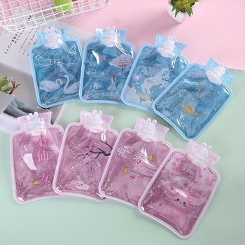 Vízfeltöltéses forróvíztáska – Nagy sűrűségű PVC, hordozható kézmelegítő, téli használatra