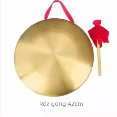 Sárgaréz gong színházi kellék, útnyitó gong, Hongyueda márka