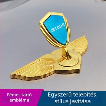 Dekoratív motorháztető matrica, fém, öntapadós