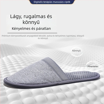 Mikroáramú talpmasszázs papucs, USB-tápellátás, kézi vezetékes vezérlés, számítógépes típusú vezérlés, férfiak és nők számára, beltéri használatra