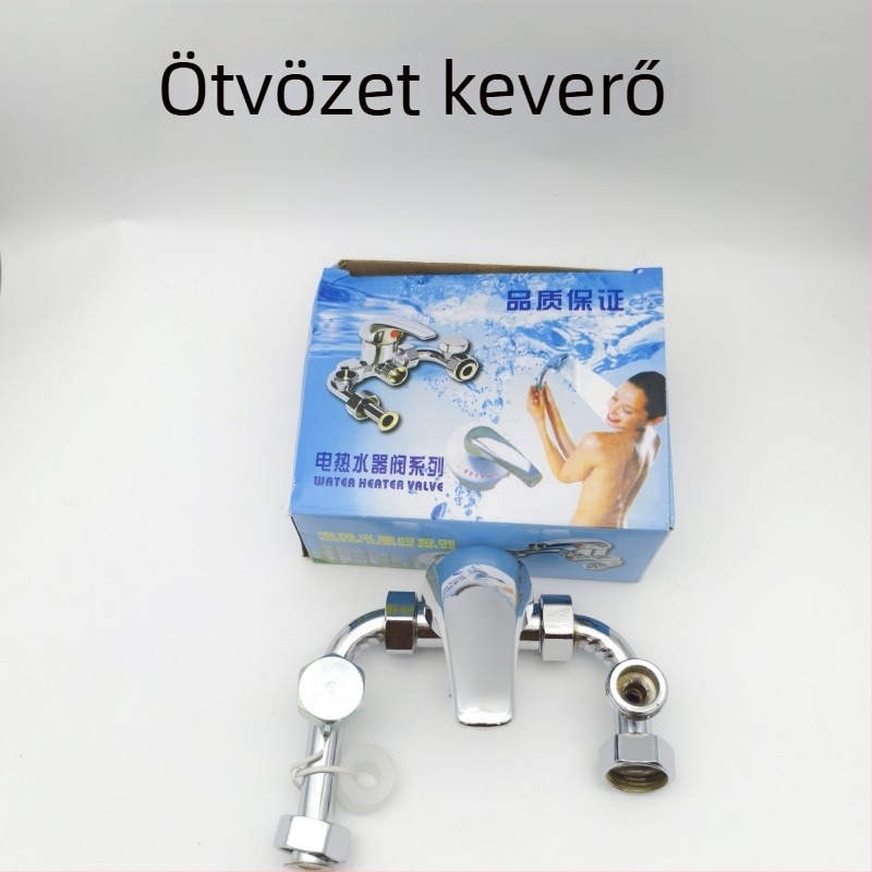 Zuhanykeverő szelep, Modell 7749, kerámiás patronos szelepmag, hőmérséklet-szabályozás 0–80°C, névleges nyomás 16, kimeneti áramlás 10