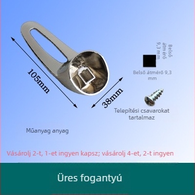 Elektromos vízmelegítő keverő-szelep kapcsolókar, U-alakú zuhanycsaphoz, univerzális típus, CE tanúsítvány, műanyag anyag, vezérlő modell