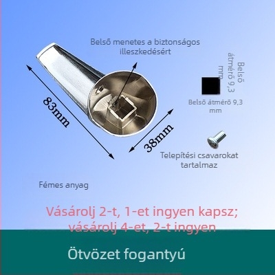 Elektromos vízmelegítő keverő-szelep kapcsolókar, U-alakú zuhanycsaphoz, univerzális típus, CE tanúsítvány, műanyag anyag, vezérlő modell
